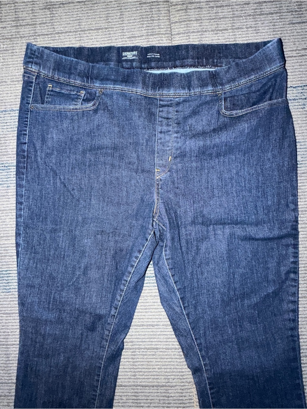 Signature by Levi Strauss Dark Blue Denim Jeans